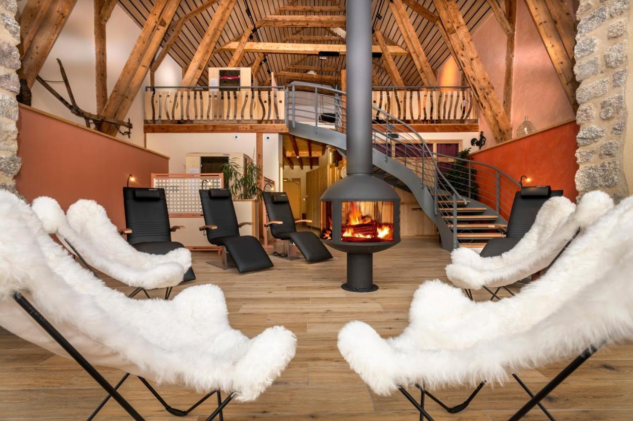 Hotel Restaurant De La Poste Et La Grange Detente, Espace Bien-Etre Châteauneuf-de-Randon 외부 사진