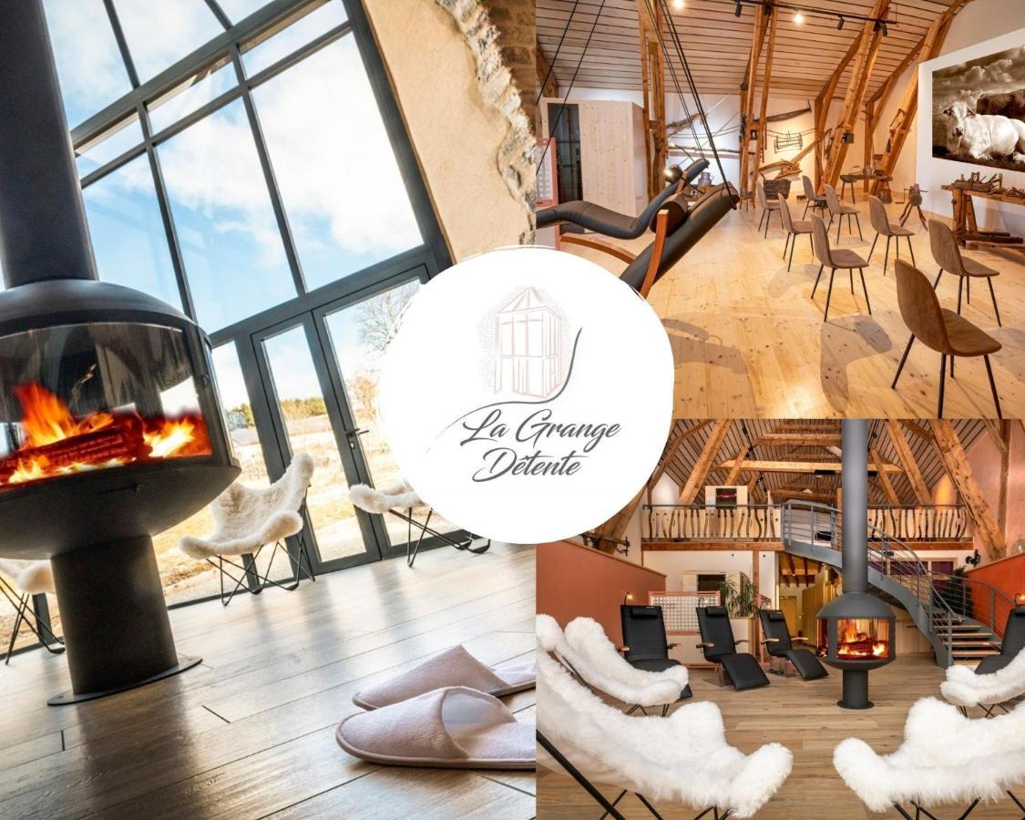 Hotel Restaurant De La Poste Et La Grange Detente, Espace Bien-Etre Châteauneuf-de-Randon 외부 사진